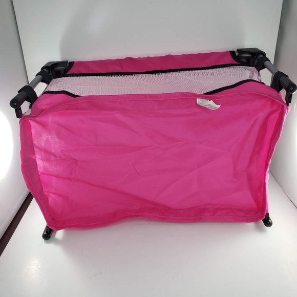 Graco Tollytots Baby Doll Play Pen Pink Polka Dots - Picture 8 of 11